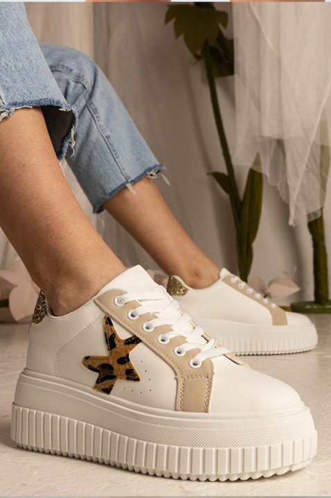 Γυναικεία παπούτσια ZVEZDILZA, Χρώμα: άσπρο, IVET.EU - Εκπτώσεις έως -80%