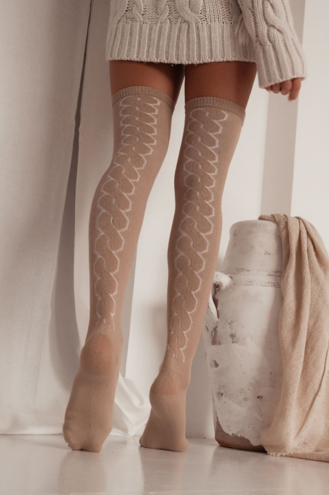 Κάλτσες ZELBRANA, Χρώμα: μπεζ, IVET.EU - Εκπτώσεις έως -80%