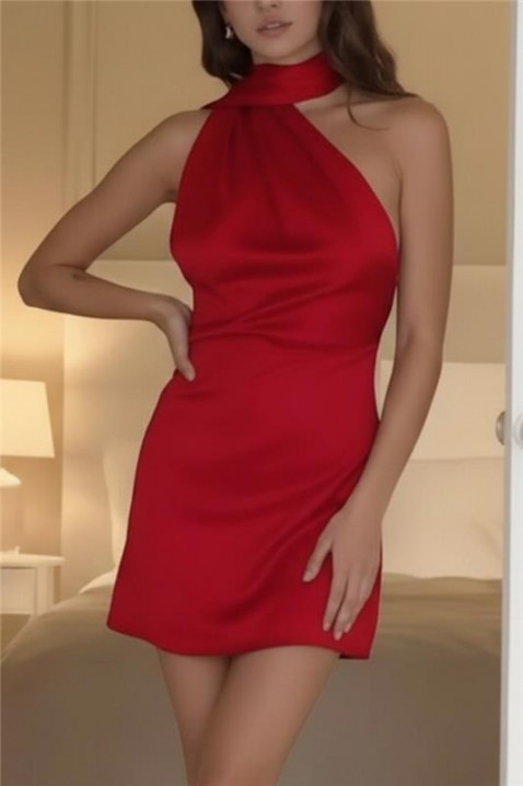 Φόρεμα TEROLGA RED, Χρώμα: κόκκινο, IVET.EU - Εκπτώσεις έως -80%