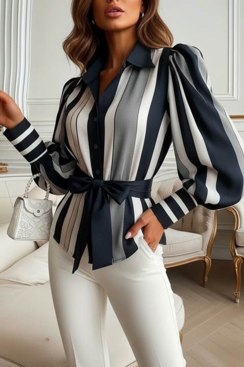 Γυναικείο πουκάμισο ELEGONSA, Χρώμα: χρωματιστό, IVET.EU - Εκπτώσεις έως -80%