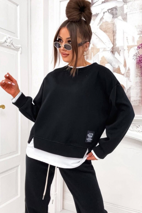 Σύνολο POLVENDA BLACK, Χρώμα: μαύρο, IVET.EU - Εκπτώσεις έως -80%