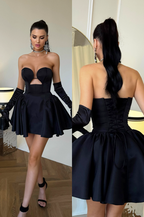 Φόρεμα SELIOLGA, Χρώμα: μαύρο, IVET.EU - Εκπτώσεις έως -80%