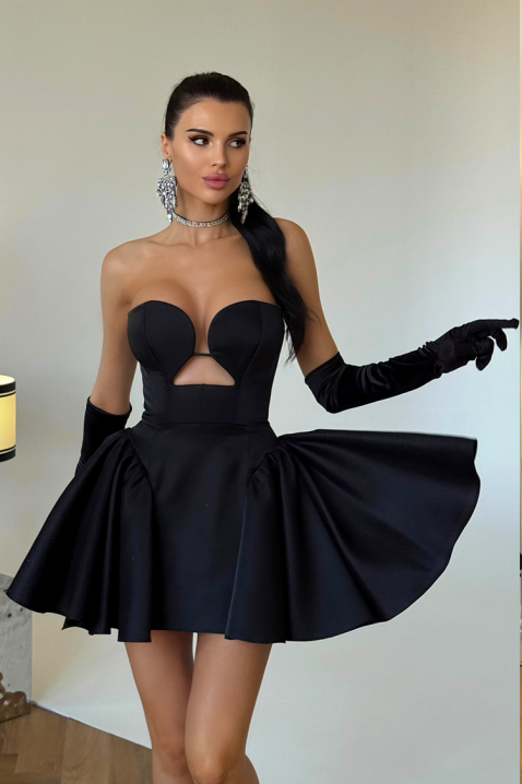 Φόρεμα SELIOLGA, Χρώμα: μαύρο, IVET.EU - Εκπτώσεις έως -80%