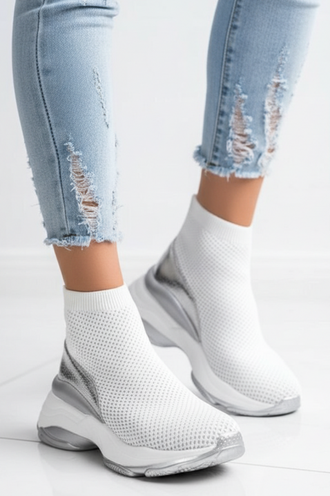 Γυναικεία μποτάκια BROFELMA, Χρώμα: άσπρο, IVET.EU - Εκπτώσεις έως -80%