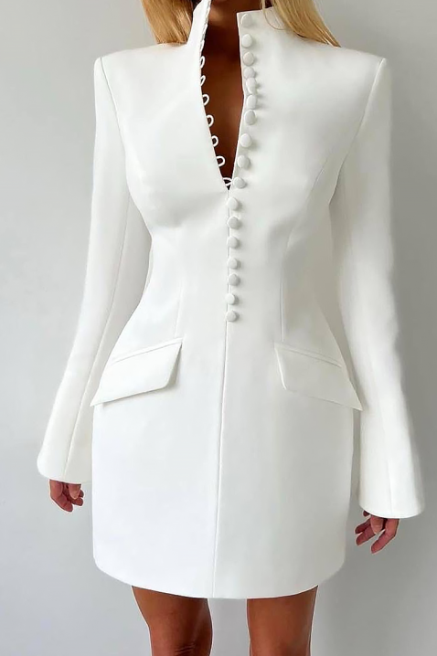 Φόρεμα BLIVOLDA, Χρώμα: άσπρο, IVET.EU - Εκπτώσεις έως -80%