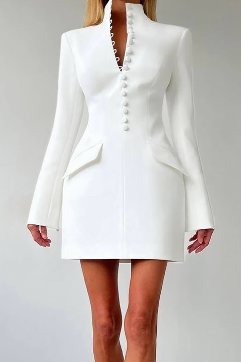 Φόρεμα BLIVOLDA, Χρώμα: άσπρο, IVET.EU - Εκπτώσεις έως -80%