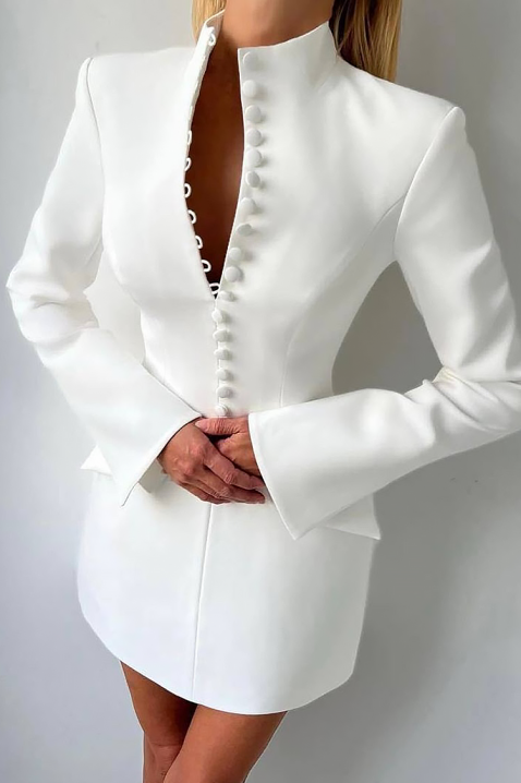 Φόρεμα BLIVOLDA, Χρώμα: άσπρο, IVET.EU - Εκπτώσεις έως -80%