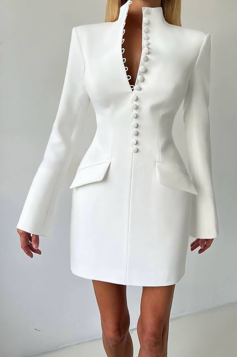 Φόρεμα BLIVOLDA, Χρώμα: άσπρο, IVET.EU - Εκπτώσεις έως -80%