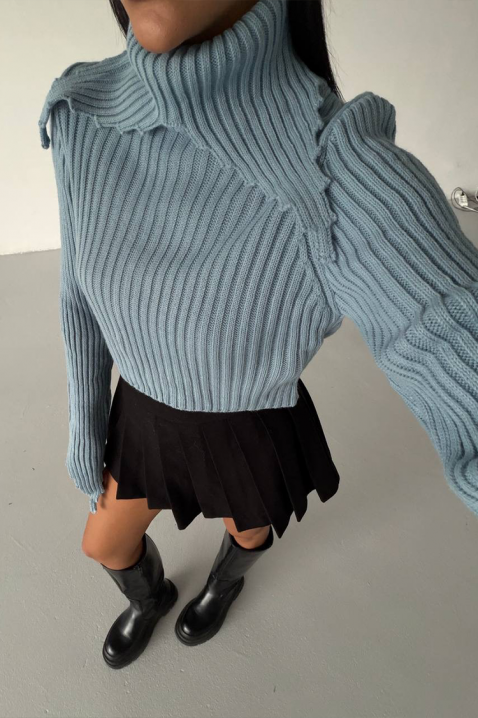 Πουλόβερ DAROLZA SKY, Χρώμα: Γαλάζιο, IVET.EU - Εκπτώσεις έως -80%