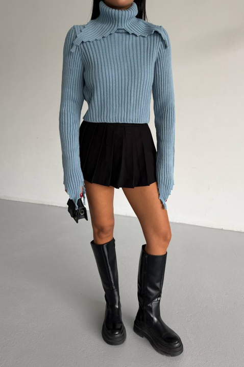 Πουλόβερ DAROLZA SKY, Χρώμα: Γαλάζιο, IVET.EU - Εκπτώσεις έως -80%