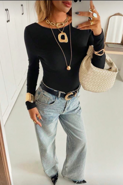 Γυναικεία μπλούζα FELSARA, Χρώμα: μαύρο, IVET.EU - Εκπτώσεις έως -80%