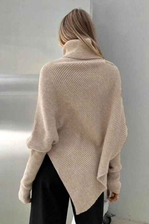 Πόντσο RENGOLA BEIGE, Χρώμα: μπεζ, IVET.EU - Εκπτώσεις έως -80%