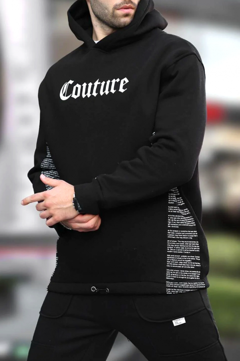 Ανδρικό φούτερ MOTERO, Χρώμα: μαύρο, IVET.EU - Εκπτώσεις έως -80%