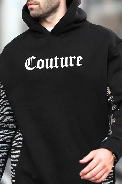 Ανδρικό φούτερ MOTERO, Χρώμα: μαύρο, IVET.EU - Εκπτώσεις έως -80%