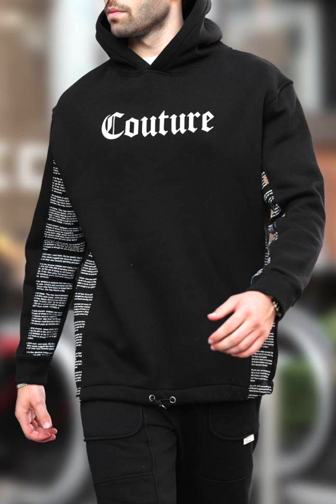 Ανδρικό φούτερ MOTERO, Χρώμα: μαύρο, IVET.EU - Εκπτώσεις έως -80%