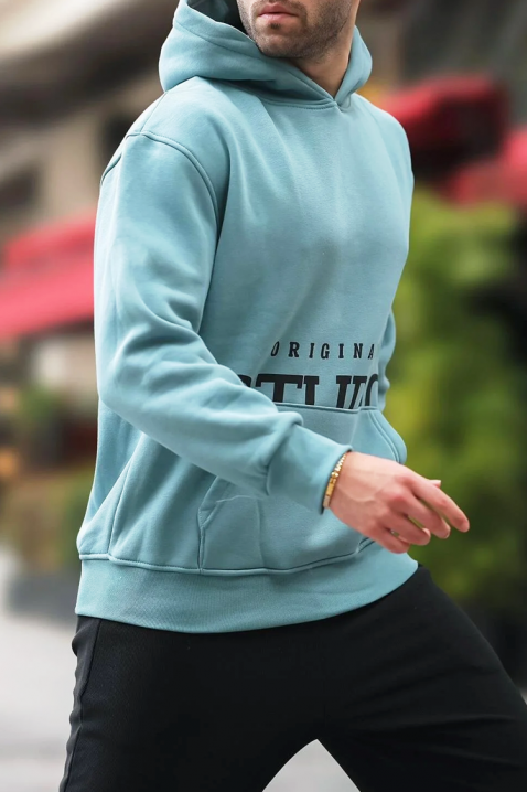 Ανδρικό φούτερ MAREFO SKY, Χρώμα: Γαλάζιο, IVET.EU - Εκπτώσεις έως -80%