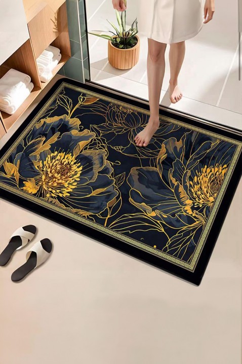 Χαλάκι μπάνιου BIORENA, Χρώμα: μαύρο, IVET.EU - Εκπτώσεις έως -80%