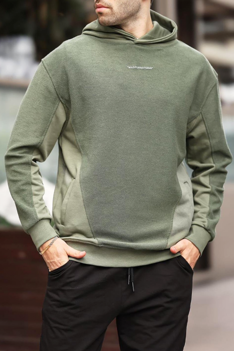 Ανδρικό φούτερ BARHEN KHAKI, Χρώμα: χακί, IVET.EU - Εκπτώσεις έως -80%