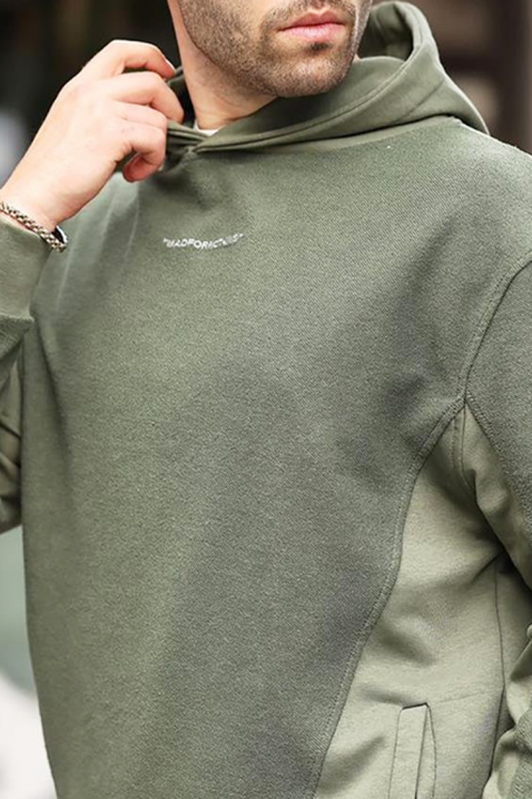 Ανδρικό φούτερ BARHEN KHAKI, Χρώμα: χακί, IVET.EU - Εκπτώσεις έως -80%