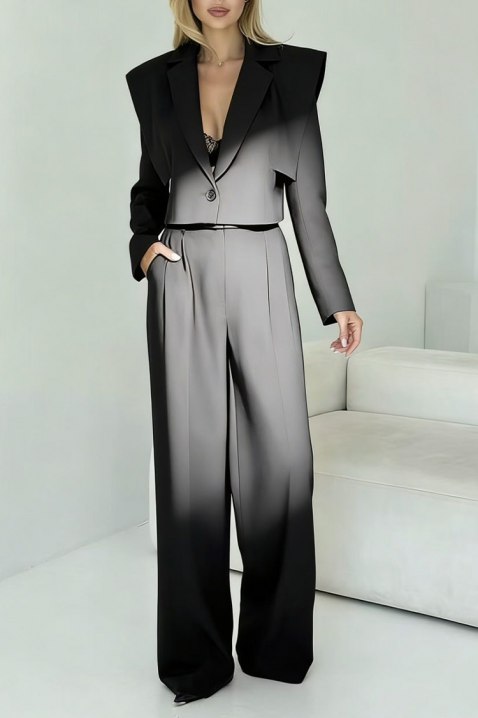 Σακάκι LELONDANA BLACK, Χρώμα: μαύρο, IVET.EU - Εκπτώσεις έως -80%