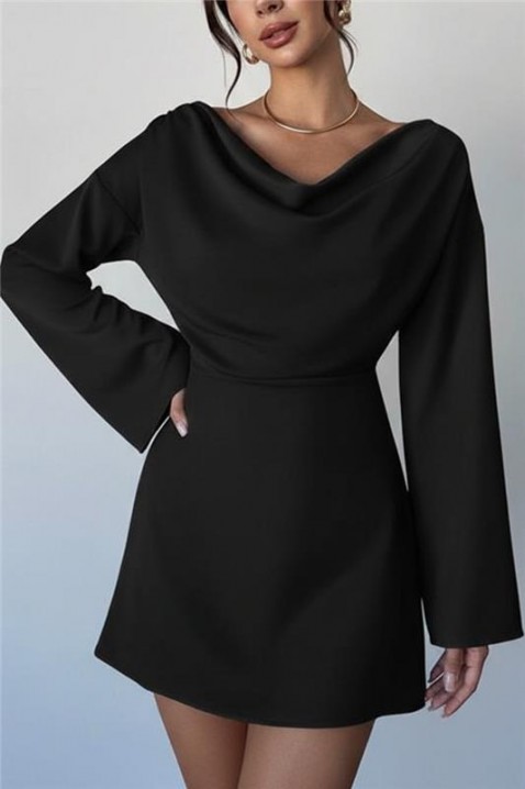 Φόρεμα MOGLERA, Χρώμα: μαύρο, IVET.EU - Εκπτώσεις έως -80%