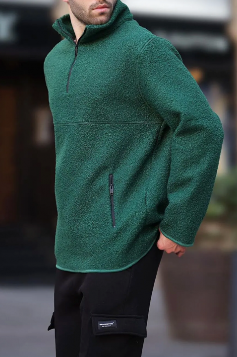 Ανδρικό φούτερ VIMIR GREEN, Χρώμα: πράσινο, IVET.EU - Εκπτώσεις έως -80%