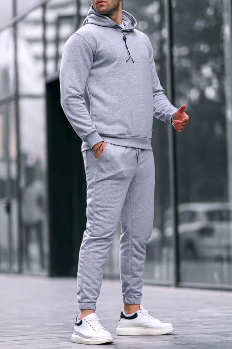 Ανδρικό σύνολο MIRTOLO GREY, Χρώμα: γκρι, IVET.EU - Εκπτώσεις έως -80%