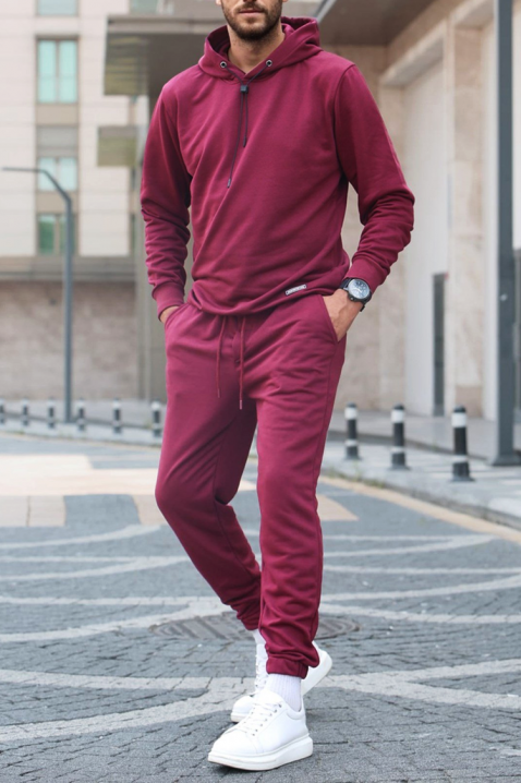 Ανδρικό σύνολο MIRTOLO BORDO, Χρώμα: μπορντό, IVET.EU - Εκπτώσεις έως -80%