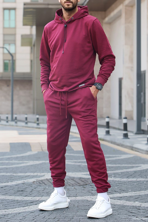 Ανδρικό σύνολο MIRTOLO BORDO, Χρώμα: μπορντό, IVET.EU - Εκπτώσεις έως -80%