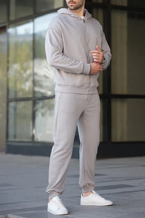 Ανδρικό σύνολο JEREZO GREY, Χρώμα: γκρι, IVET.EU - Εκπτώσεις έως -80%