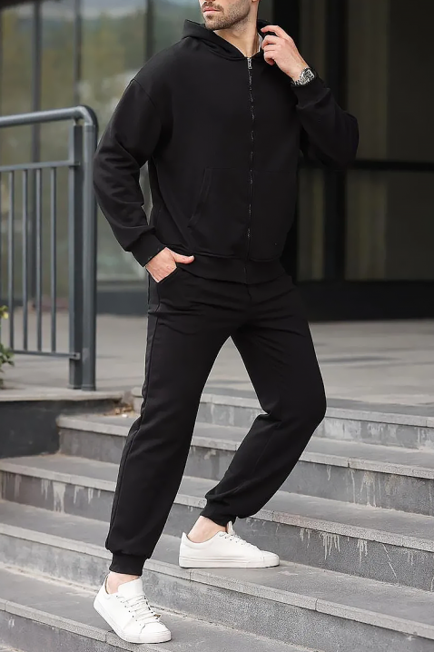 Ανδρικό σύνολο JEREZO BLACK, Χρώμα: μαύρο, IVET.EU - Εκπτώσεις έως -80%