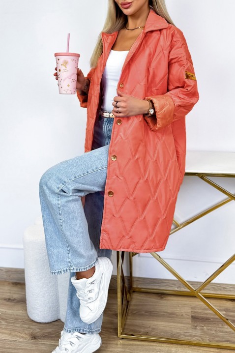 Μπουφάν SORFIOVA ORANGE, Χρώμα: πορτοκαλί, IVET.EU - Εκπτώσεις έως -80%