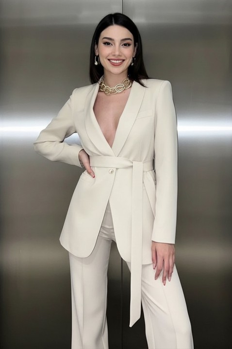 Σύνολο TENVARA ECRU, Χρώμα: εκρού, IVET.EU - Εκπτώσεις έως -80%