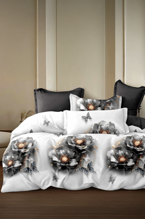 Σετ κρεβατοκάμαρας FRONELMY 200x220 cm βαμβακερό - 4 τεμ., Χρώμα: άσπρο, IVET.EU - Εκπτώσεις έως -80%