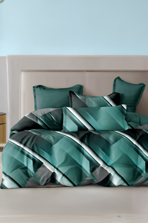 Σετ κρεβατοκάμαρας XERFOLDY 200x220 cm βαμβακερό - 4 τεμ., Χρώμα: χρωματιστό, IVET.EU - Εκπτώσεις έως -80%