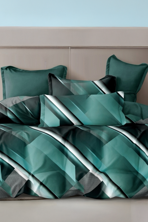 Σετ κρεβατοκάμαρας XERFOLDY 200x220 cm βαμβακερό - 4 τεμ., Χρώμα: χρωματιστό, IVET.EU - Εκπτώσεις έως -80%