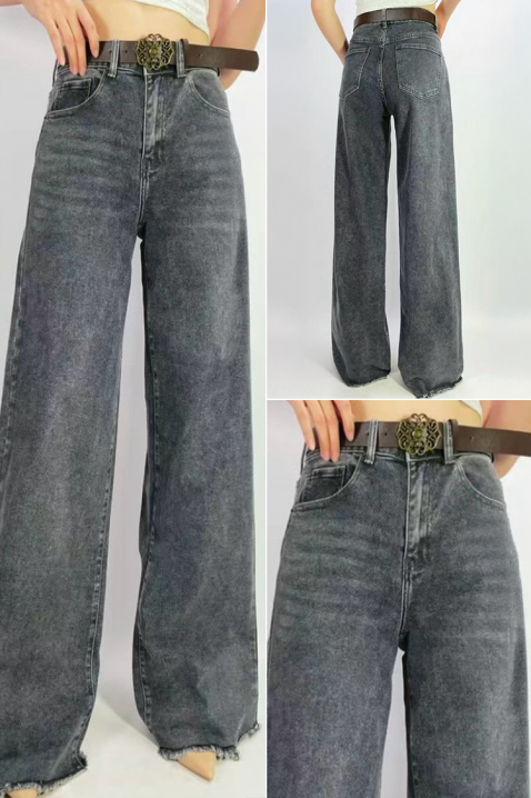 Τζιν ESMAREDA GRAFIT, Χρώμα: γραφίτης, IVET.EU - Εκπτώσεις έως -80%