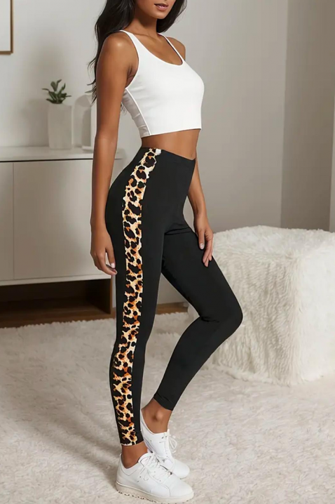 Κολάν LEOPLENDA, Χρώμα: μαύρο, IVET.EU - Εκπτώσεις έως -80%