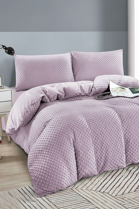 Σετ κρεβατοκάμαρας SLOVERZY LILA 160x200 cm βαμβακερό - 3 τεμ., Χρώμα: μωβ, IVET.EU - Εκπτώσεις έως -80%