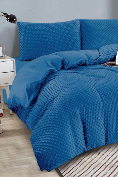 Σετ κρεβατοκάμαρας SLOVERZY BLUE 160x200 cm βαμβακερό - 3 τεμ., Χρώμα: μπλε, IVET.EU - Εκπτώσεις έως -80%