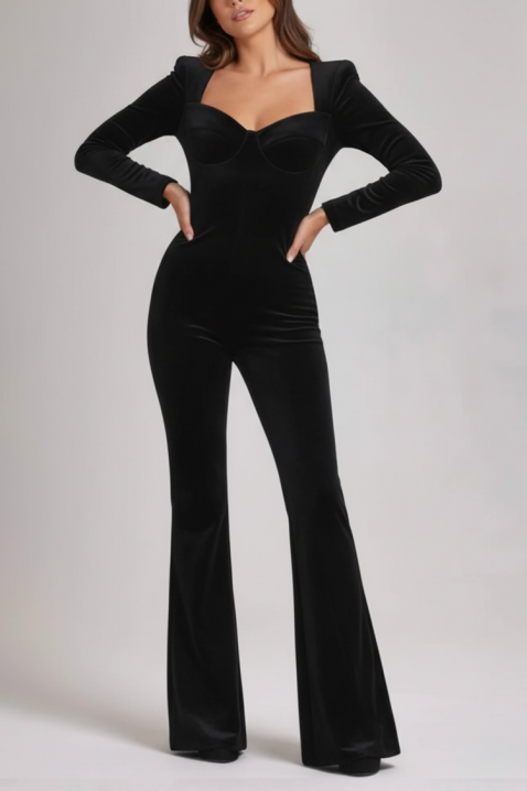 Ολόσωμη φόρμα BAGRONSA BLACK, Χρώμα: μαύρο, IVET.EU - Εκπτώσεις έως -80%