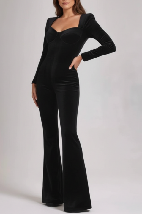 Ολόσωμη φόρμα BAGRONSA BLACK, Χρώμα: μαύρο, IVET.EU - Εκπτώσεις έως -80%