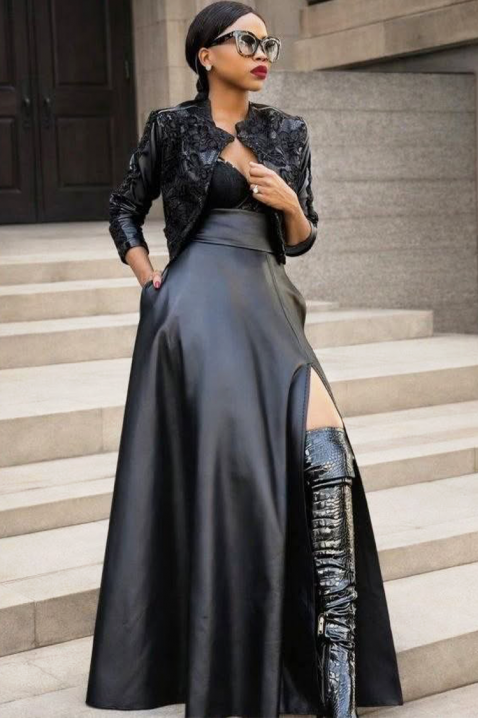 Φούστα MONTERJA, Χρώμα: μαύρο, IVET.EU - Εκπτώσεις έως -80%