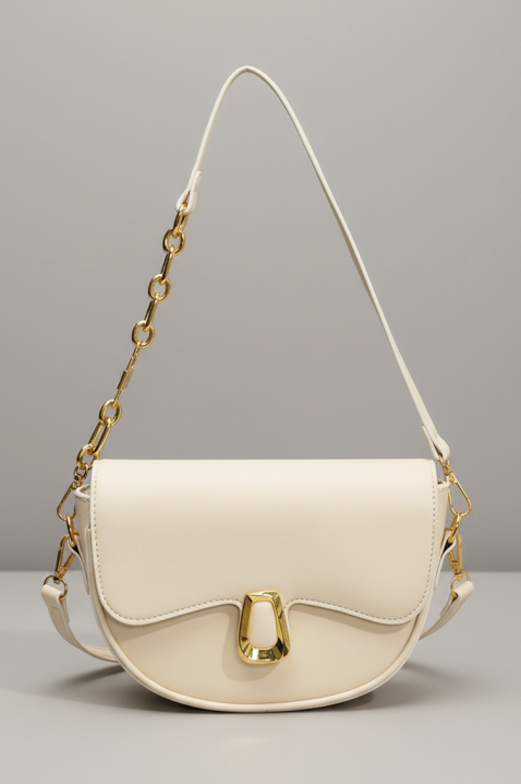 Γυναικεία τσάντα BELGOHA ECRU, Χρώμα: εκρού, IVET.EU - Εκπτώσεις έως -80%