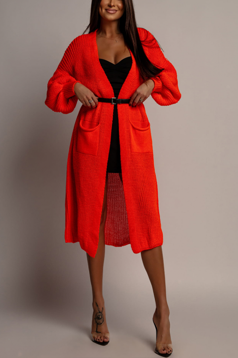 Ζακέτα CLORANZA RED, Χρώμα: κόκκινο, IVET.EU - Εκπτώσεις έως -80%