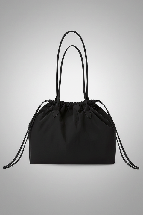 Τσάντα NIOFERGA BLACK, Χρώμα: μαύρο, IVET.EU - Εκπτώσεις έως -80%