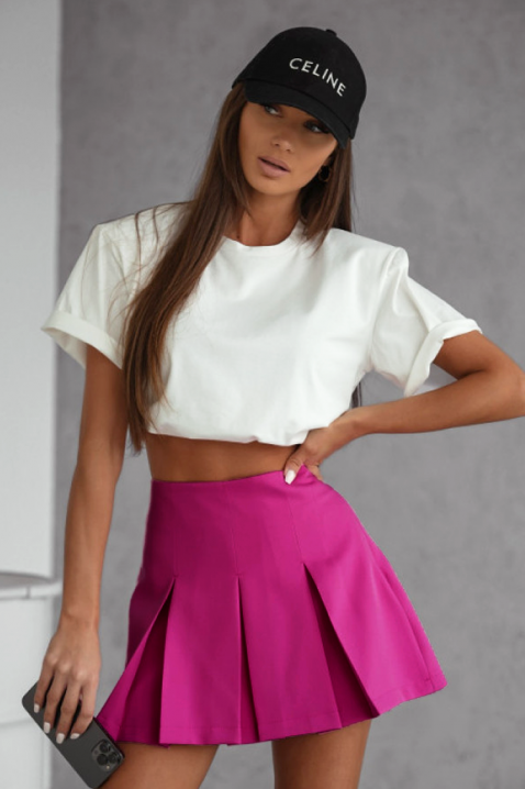 Φούστα - σορτσάκι ZAGLENDA FUCHSIA, Χρώμα: φούξια, IVET.EU - Εκπτώσεις έως -80%