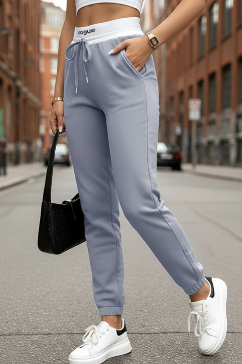 Παντελόνι VESTORDA BLUE, Χρώμα: μπλε, IVET.EU - Εκπτώσεις έως -80%