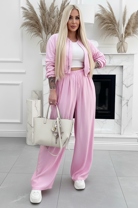 Παντελόνι PASTELZA PUDRA, Χρώμα: πούδρα, IVET.EU - Εκπτώσεις έως -80%