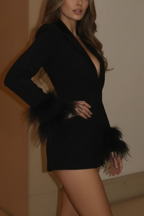 Ολόσωμη φόρμα GOLFELZA BLACK, Χρώμα: μαύρο, IVET.EU - Εκπτώσεις έως -80%